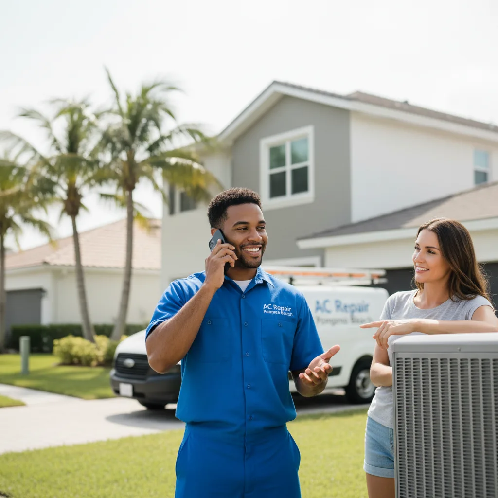 AC Repair Pompano Beach customer support in Sidney Center